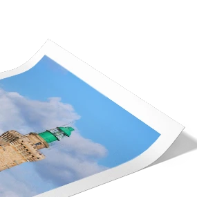 Papier d'art seul avec marge blanche